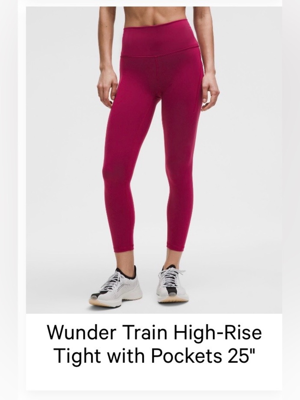 Lululemon Wunder Train High-Rise Tight Leggings